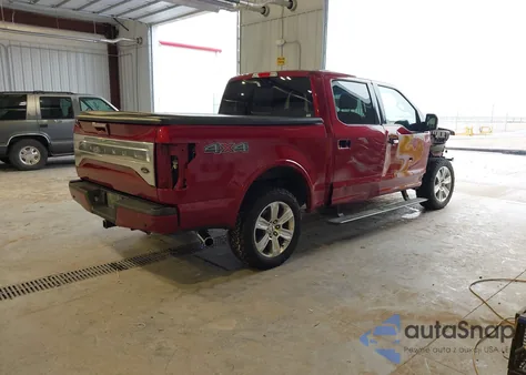 2015 Ford F-150 Platinum from USA, damaged, VIN 1FTEW1EG9FFA12671